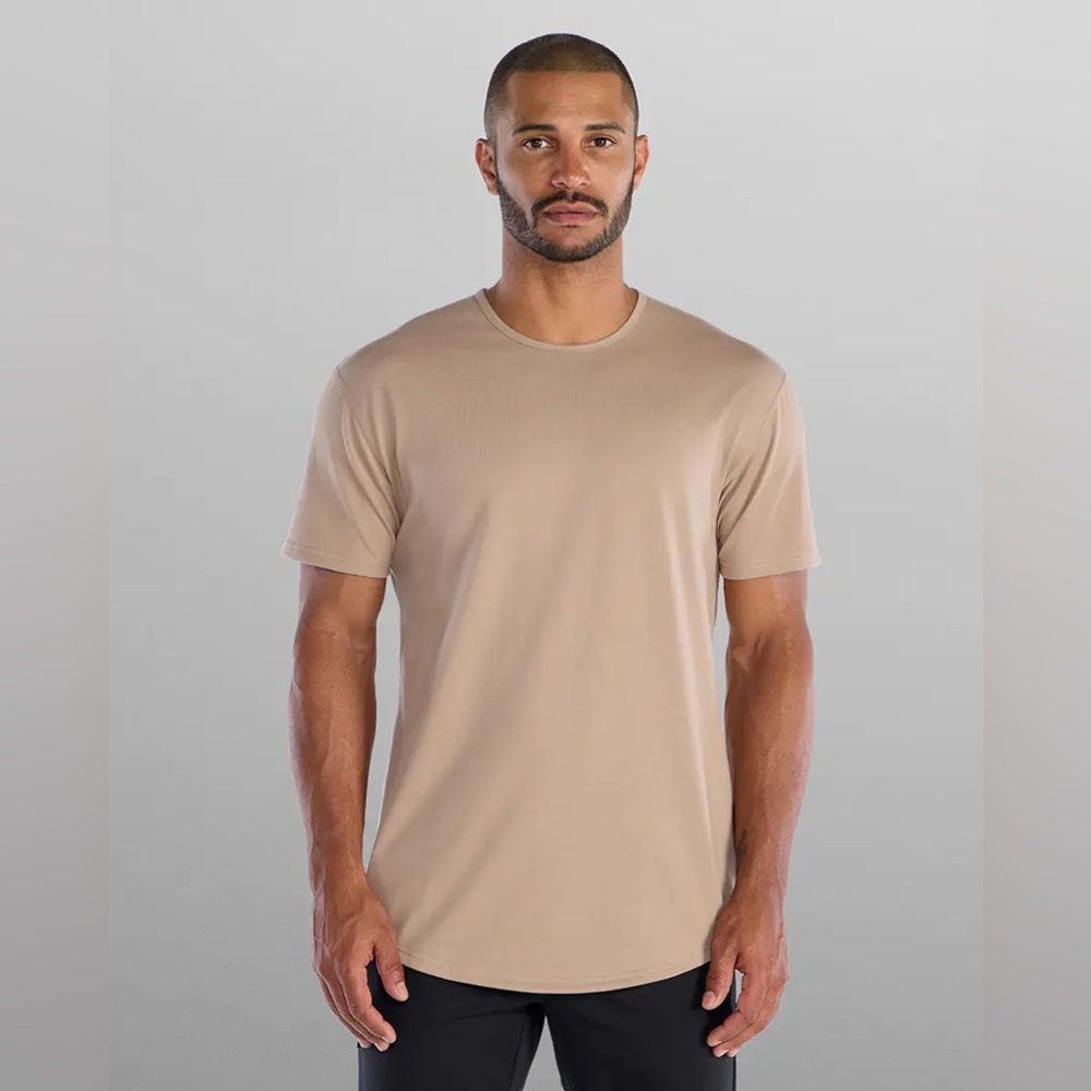 BYLT | Drop Cut |‎ Sand | T-shirt | NWT | Men’s Small